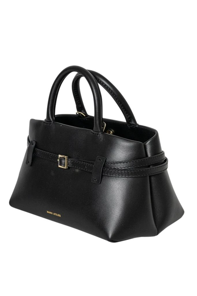 Manu Atelier Manu Atelier Le Cambon 25 Buckle Detailed Top Handle Bag 3