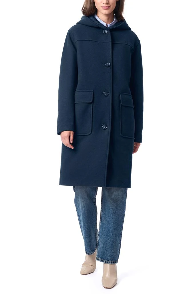 Bernardo Longline Hooded Coat 4
