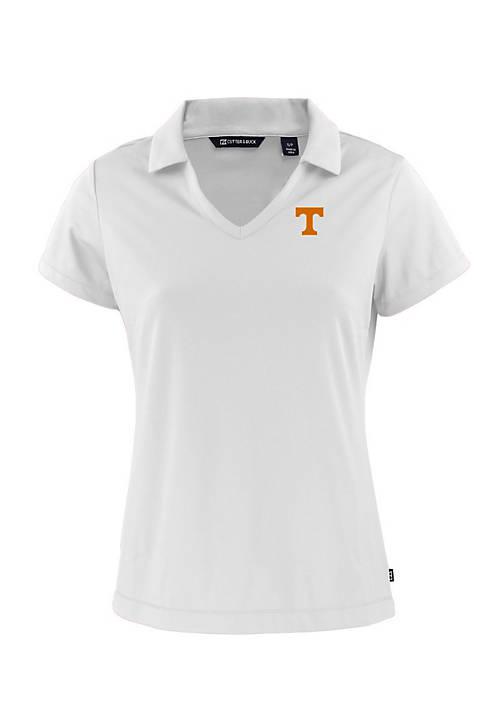 Cutter & Buck Buck Ncaa Tennessee Volunteers Daybreak Eco Recycled V Neck Polo