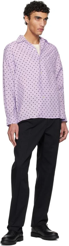 Wacko Maria Black Pleated Trousers 4