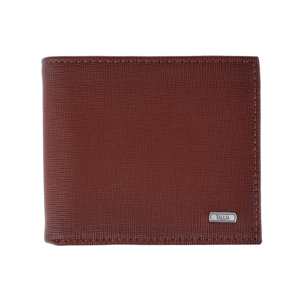 Tallia Men's Burnished Leather Bifold Wallet 1