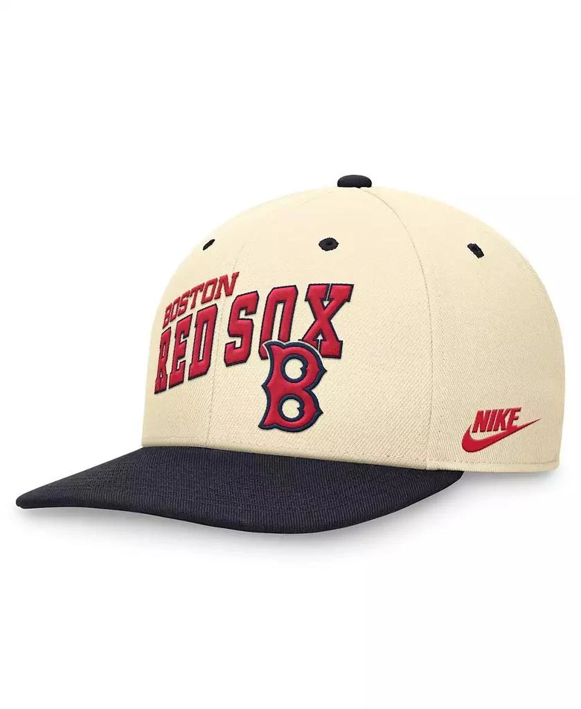 Shop Men's Cream/Navy Boston Red Sox Rewind Cooperstown Collection