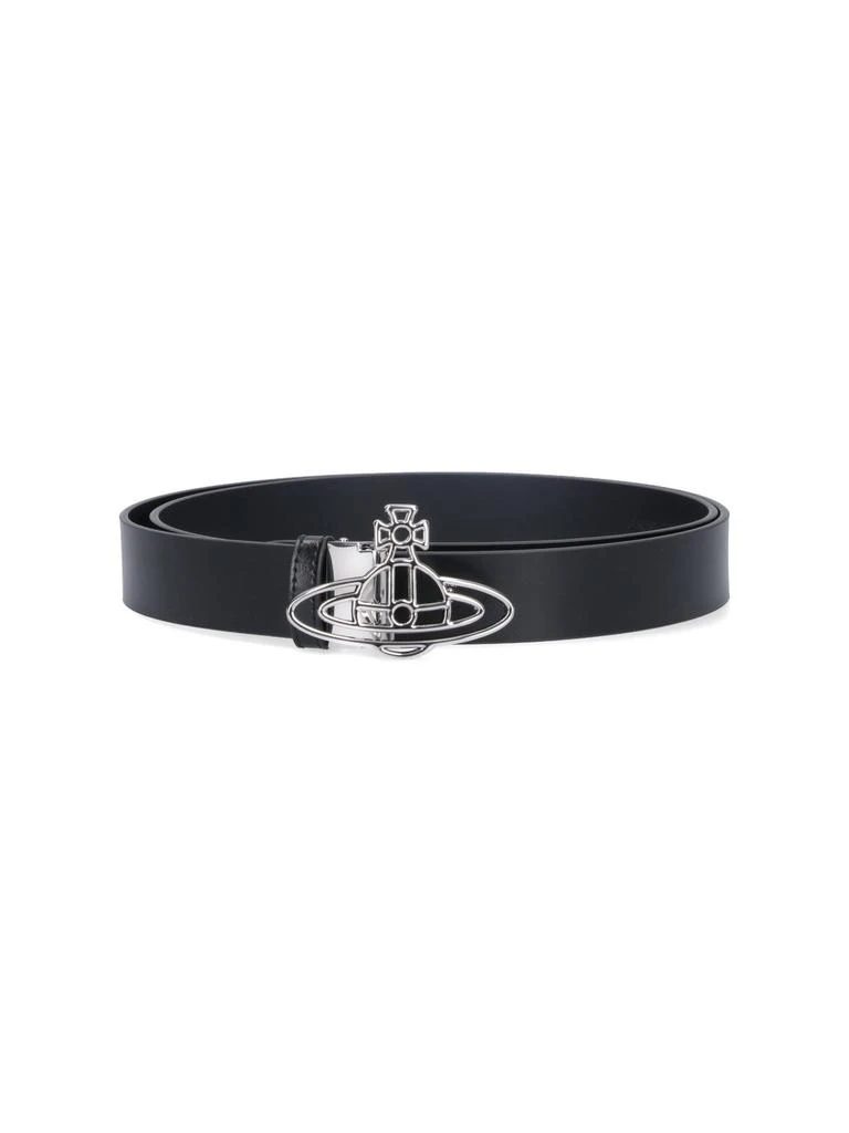 Vivienne Westwood Vivienne Westwood Orb Plaque Buckle Belt 1