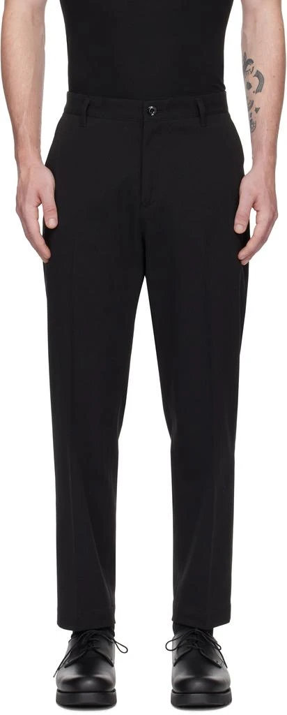 NEIGHBORHOOD Black Ankle Trousers 1