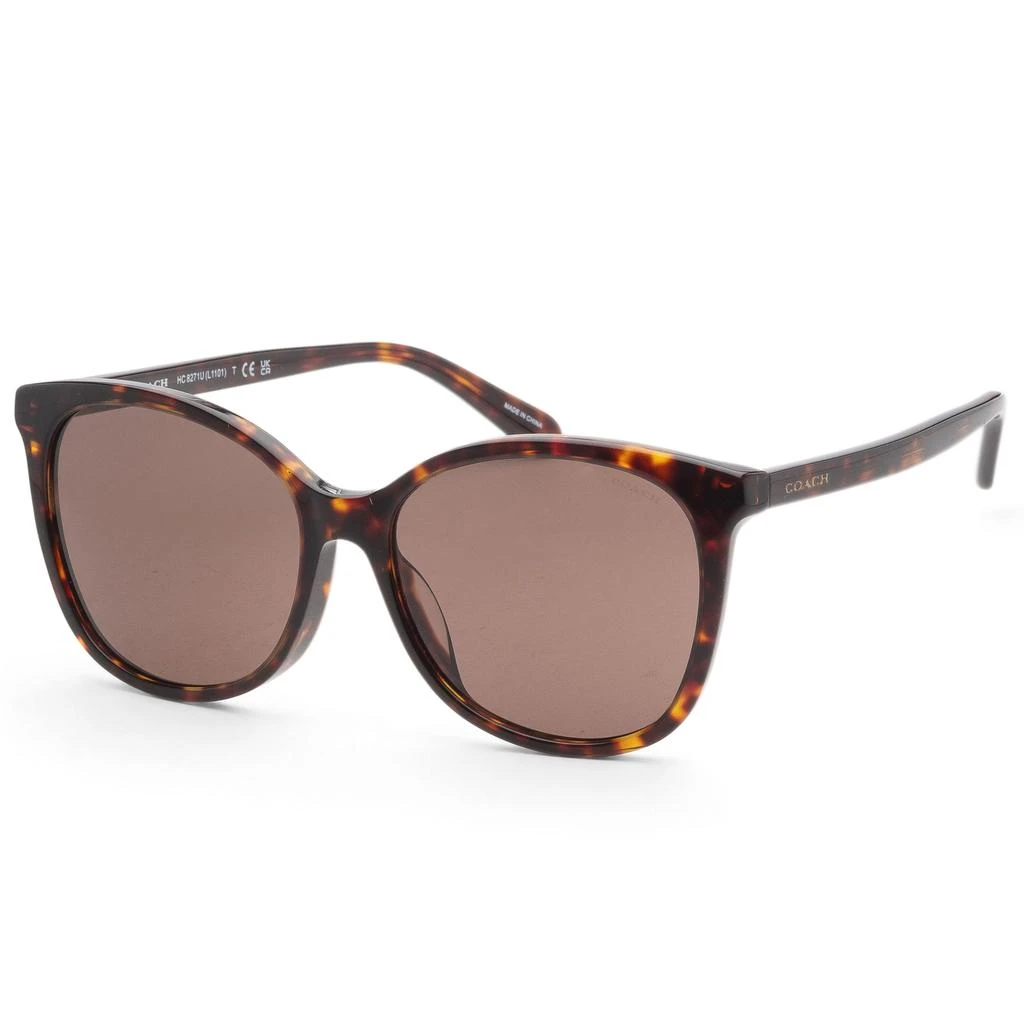 Coach Women's 57mm Dark Tortoise Sunglasses 1