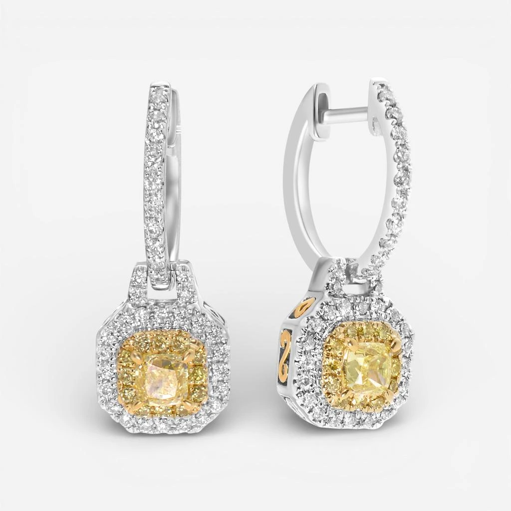 Gregg Ruth Gregg Ruth 14K White Gold Diamond Drop Earrings 603855–GCR/000938-copy 3