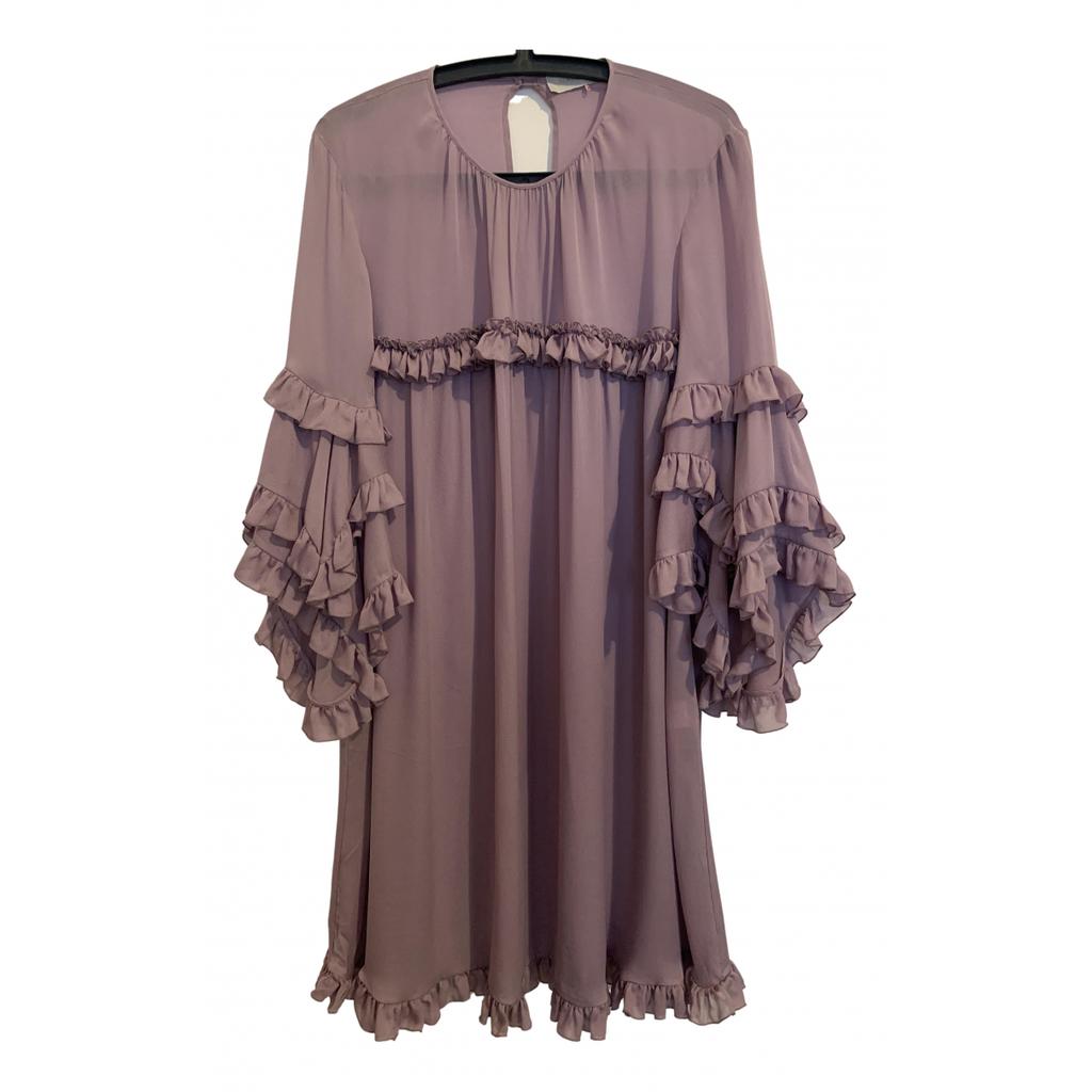L'AUTRE CHOSE L'Autre Chose Silk mid-length dress