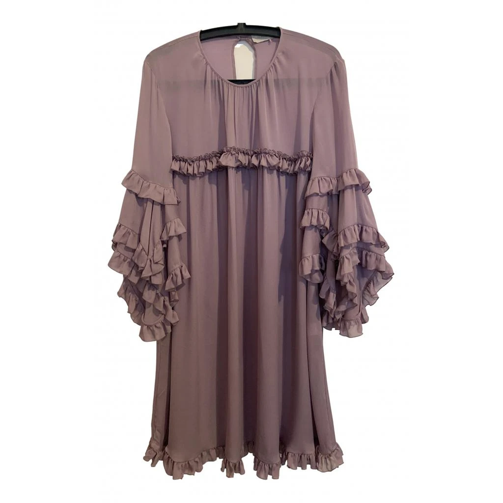 L'AUTRE CHOSE L'Autre Chose Silk mid-length dress 1