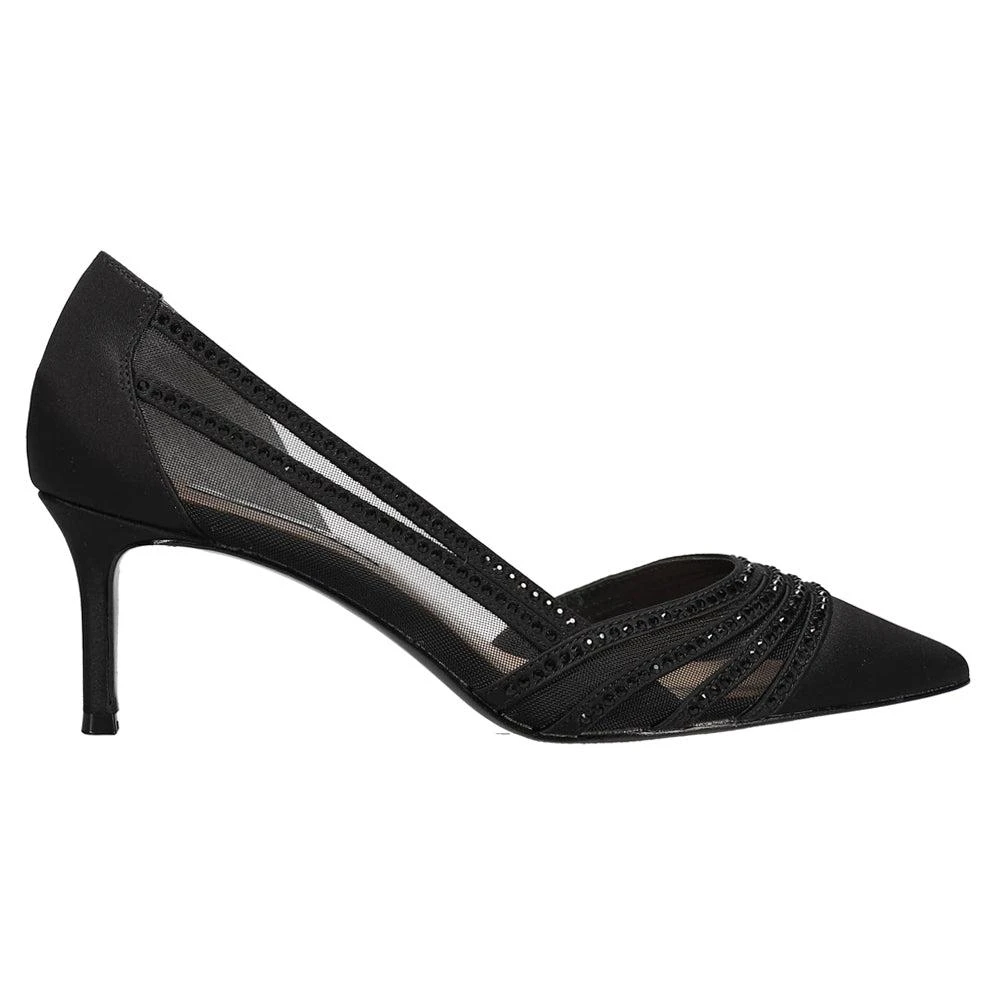 Nina Noreen Rhinestone Pointed Toe Wedding Pumps 1
