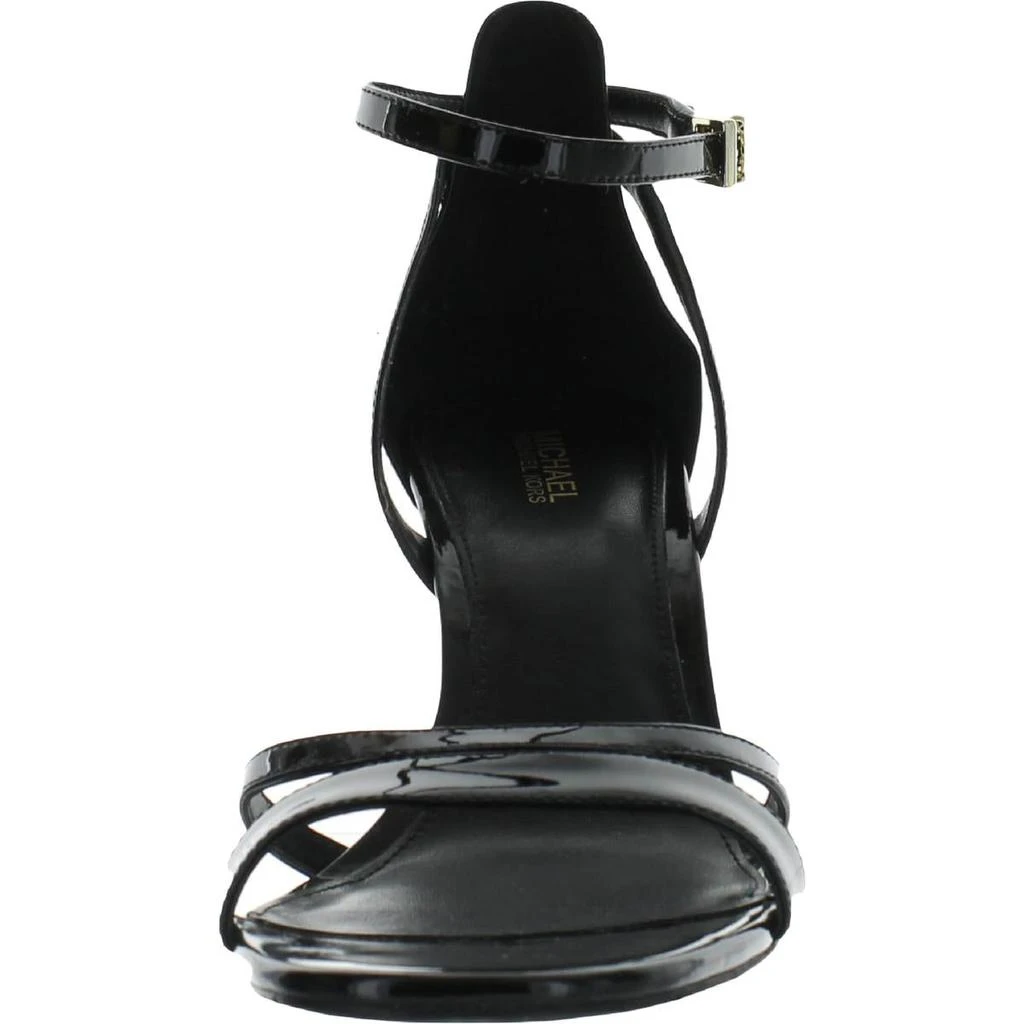 Michael Kors Kimberly Sandal Womens Patent Leather Cut out Ankle Strap 3