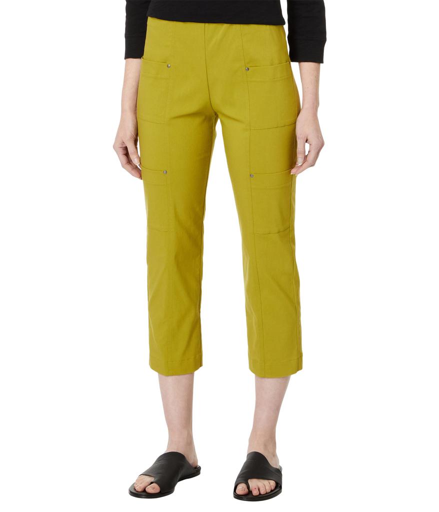 Elliott Lauren Control Stretch Pull-On Cropped Cargo Pants