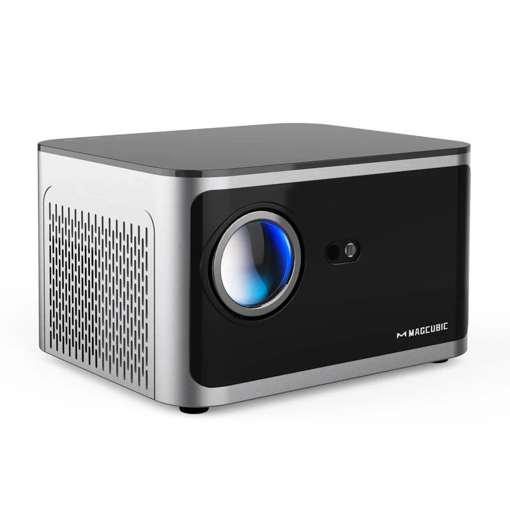 Magcubic HY350 4K Projector with Android 11, 580 ANSI Lumens, Wi-Fi 6, Voice Control, Allwinner H713, Bluetooth 5.0, and Electronic Focus for Home Use