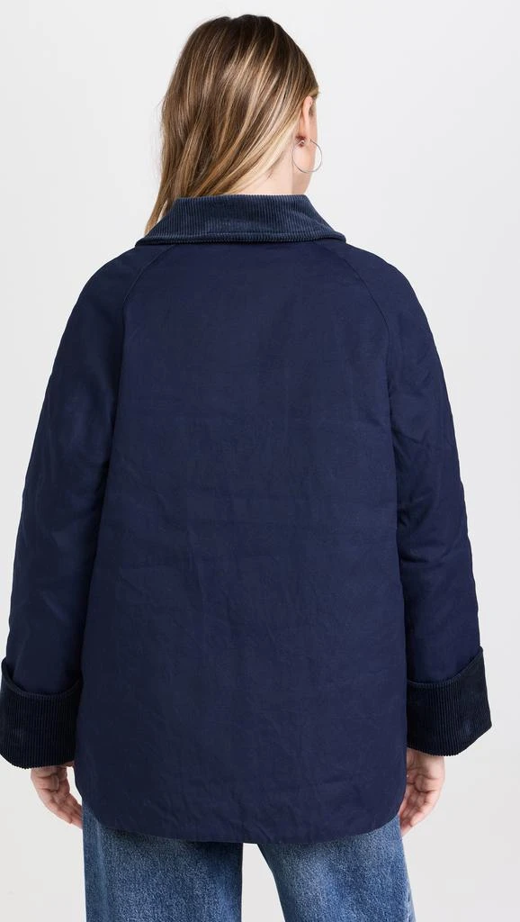 ALIGNE Betty Reversible Wax Coat 2
