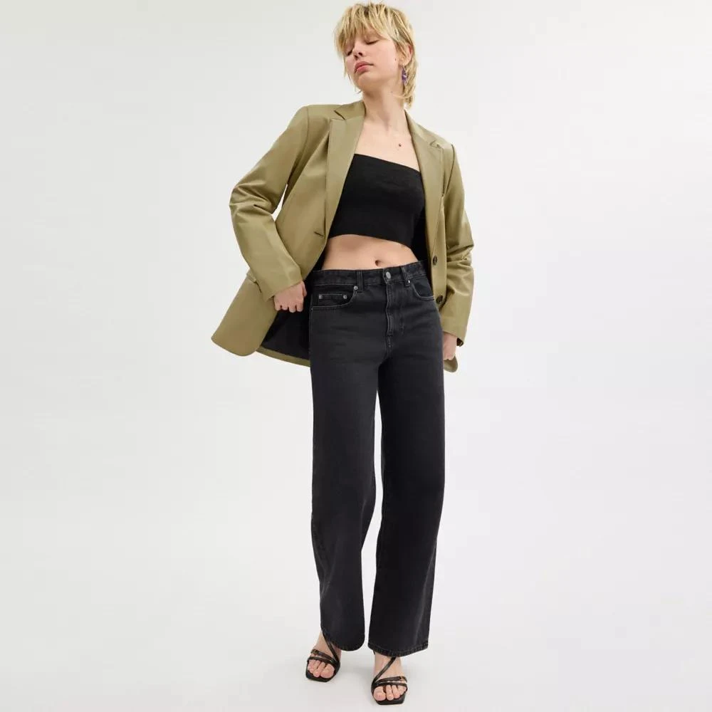 Coach Leather Blazer 3