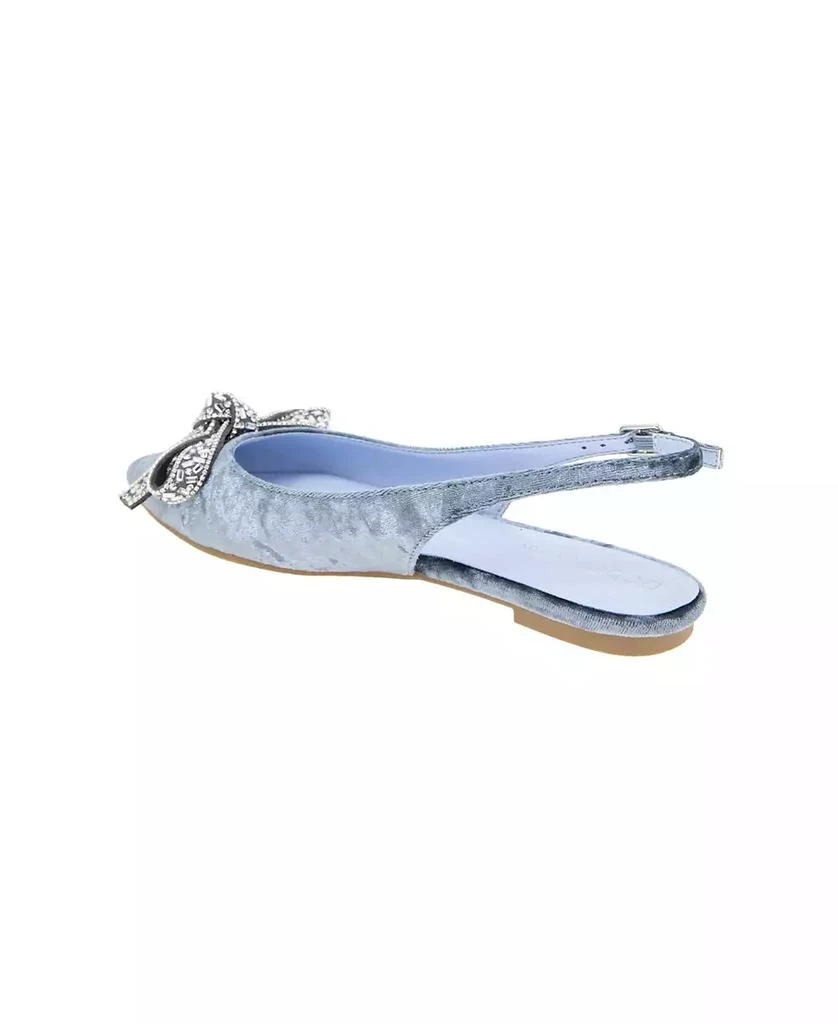 BCBG Women's Katly Pointed Toe Slingback Flats 6