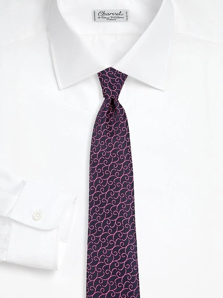 Charvet Neat New Paisley Vine Silk Tie 2