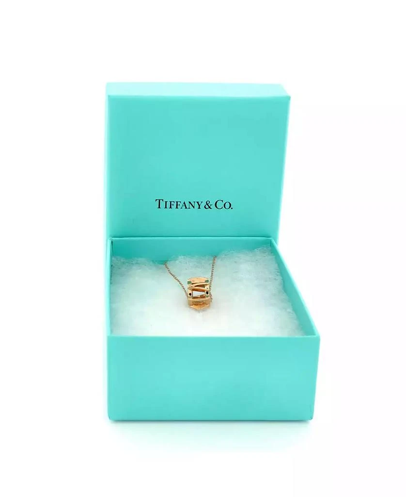 Pre-Owned Tiffany 
Co Atlas X Open Pendant Necklace 2