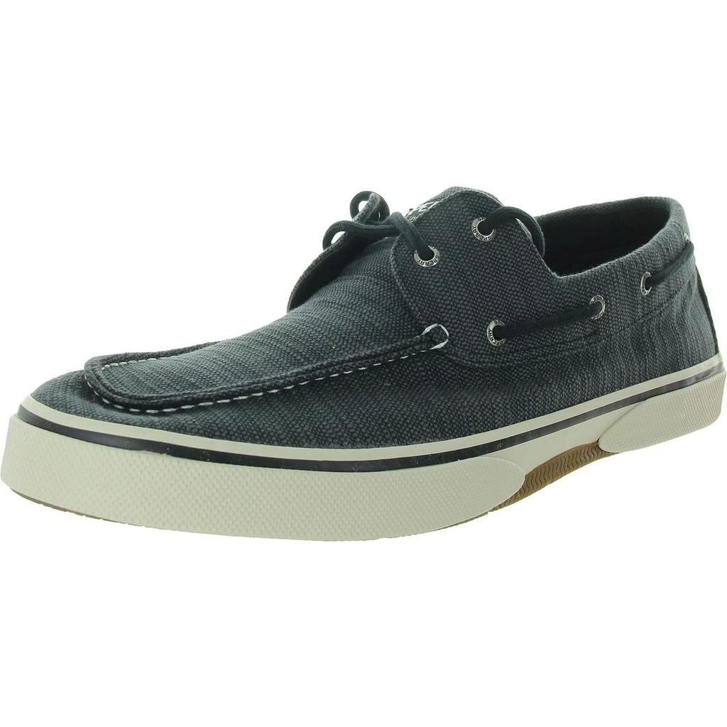 Sperry Halyard 2-Eye Mens Lace-Up Canvas Boat Shoes 1