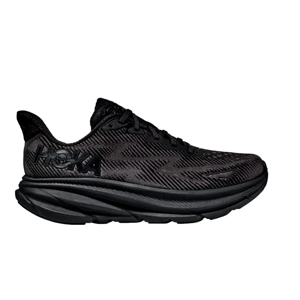 Hoka One One Clifton 9 Black / Black  1127895-BBLC Men
s 1