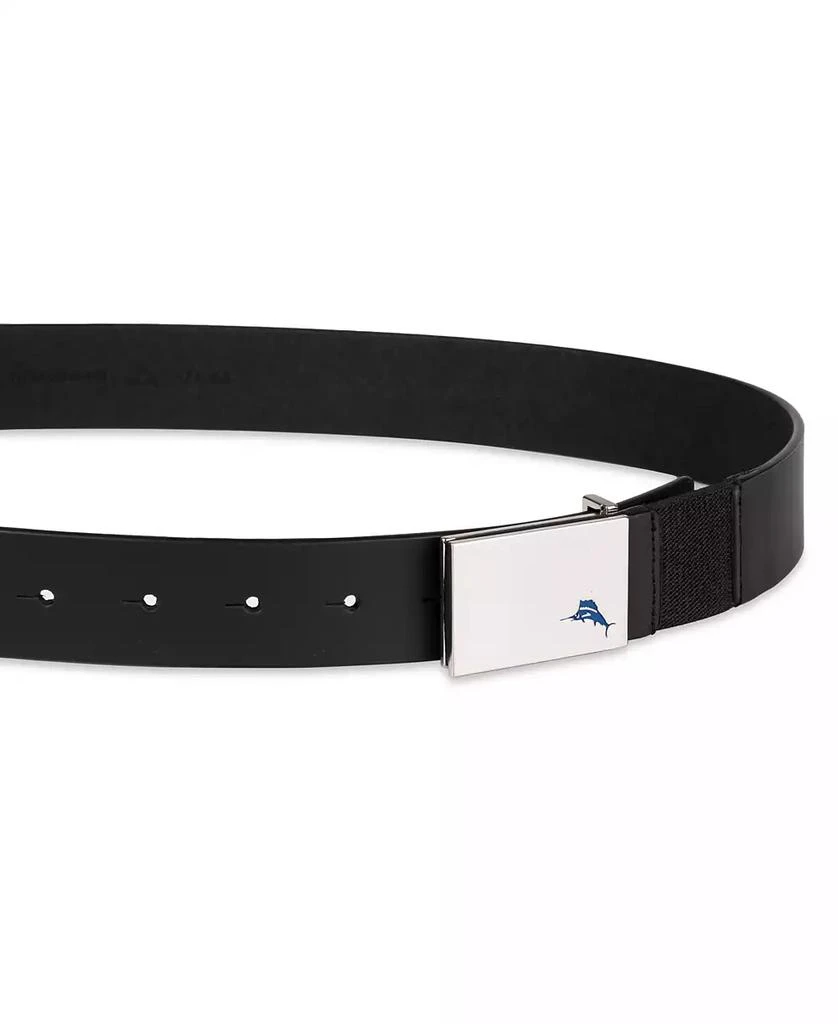 Tommy Bahama Men's Plaque Buckle Casual Stretch Golf Belt 3