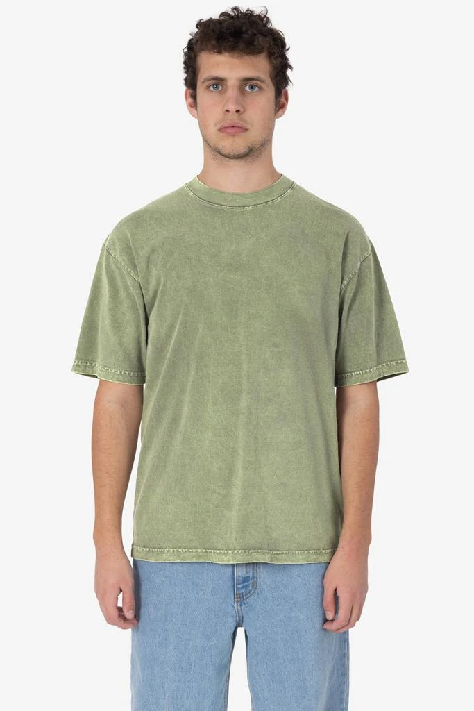 Los Angeles Apparel The 1801 - 6.5oz Garment Dye Crew Neck T-Shirt 89