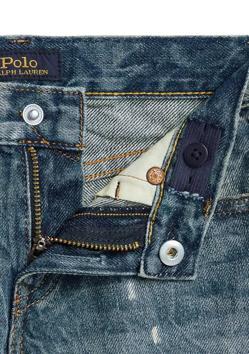Ralph Lauren Boys 2-7 Sullivan Slim Cutoff Denim Shorts 3