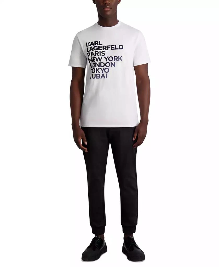 Karl Lagerfeld Paris Men's Plaid Jogger Pants 3