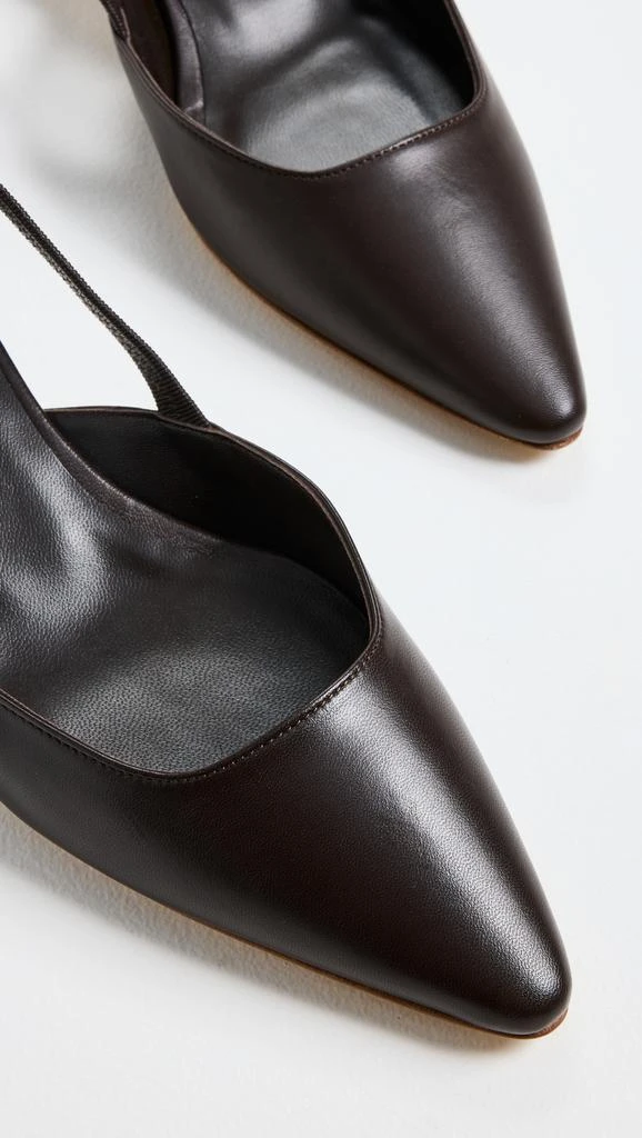 Jenni Kayne Leather Kitten Heels 5
