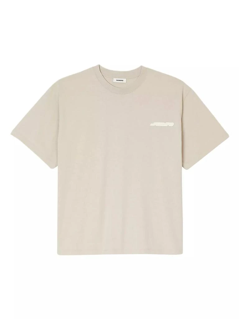 Sandro Cotton T-Shirt 1