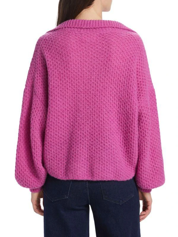 XIRENA Alpaca-Blend Textured Sweater 2
