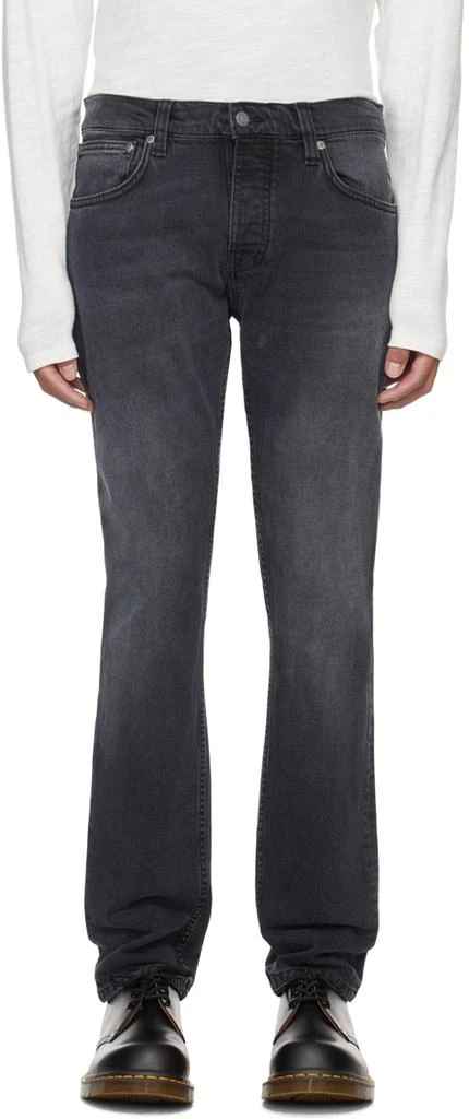 Nudie Jeans Gray Grim Tim Jeans 1