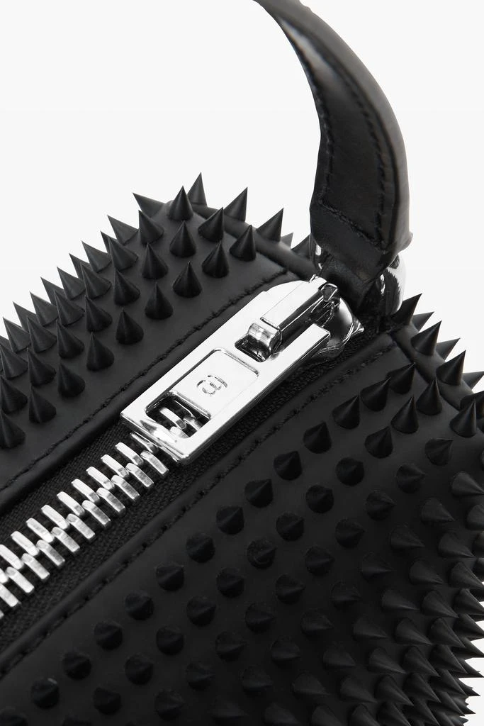 Alexander Wang heiress pouch in rubberized spikes 5