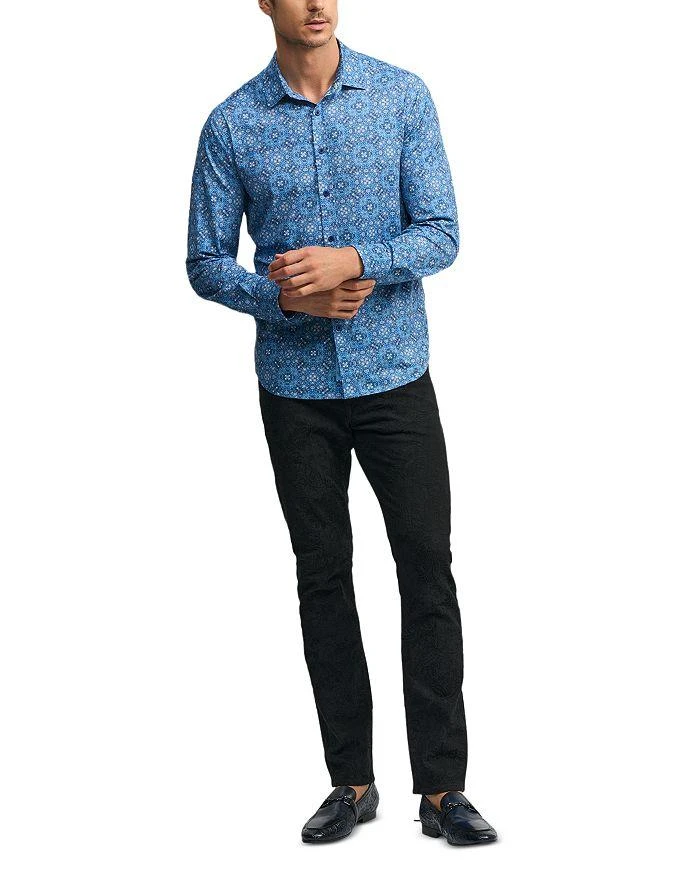 Robert Graham Zante Performance Stretch Printed Classic Fit Button Down Shirt 2