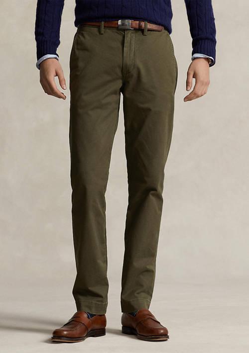 Ralph Lauren Stretch Straight Fit Washed Chino Pants