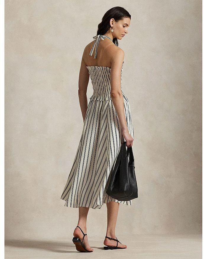 Ralph Lauren Striped Silk Blend Dress 3
