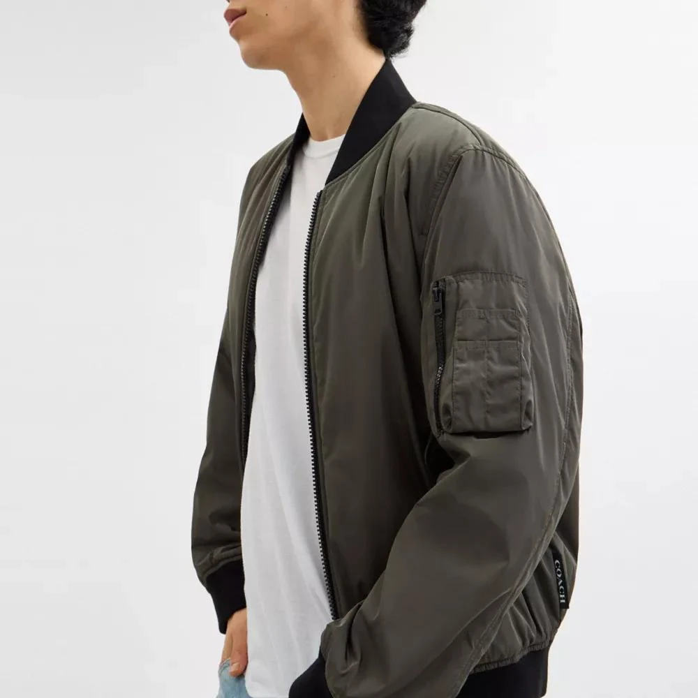 Coach Reversible Ma 1 Jacket In Recycled Polyester 6