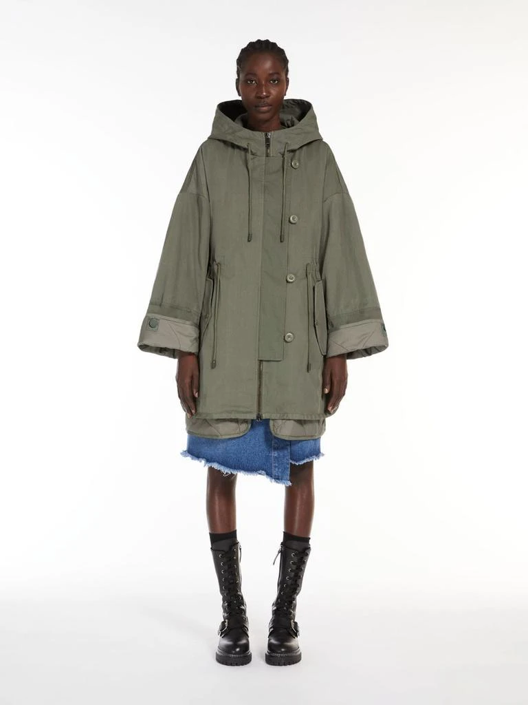 Weekend Max Mara Reversible water-repellent cotton parka 2