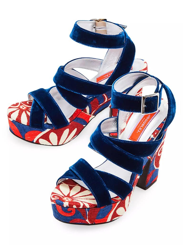 LA DOUBLE J Medal Wedges 2