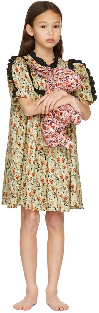 Kika Vargas Kids Khaki Herthie Dress