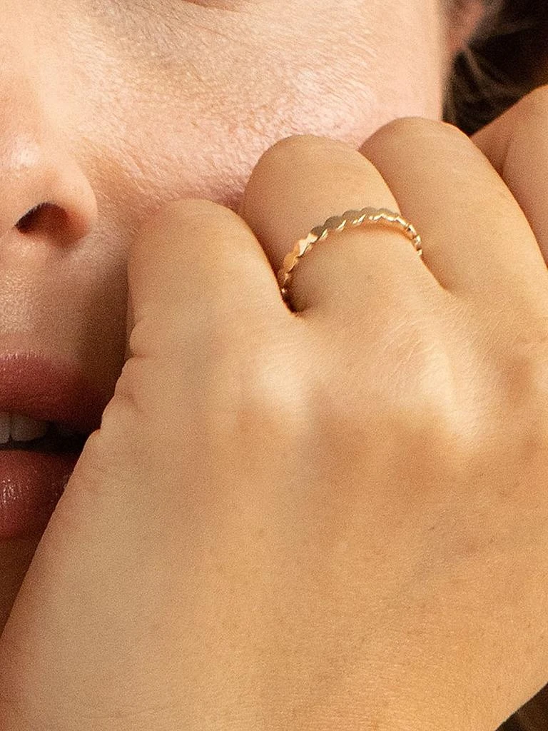 brook & york Phoebe 14K Yellow Gold Band 2