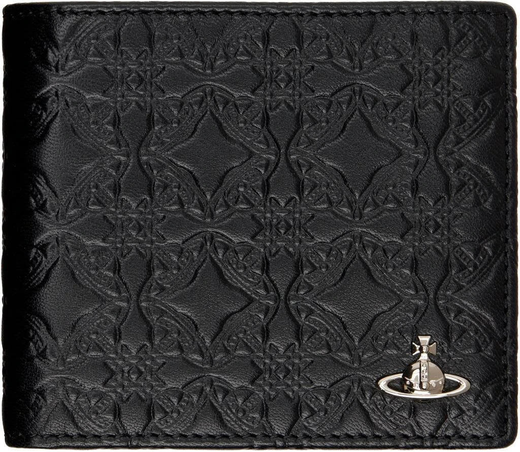 Vivienne Westwood Black Billfold Man Wallet