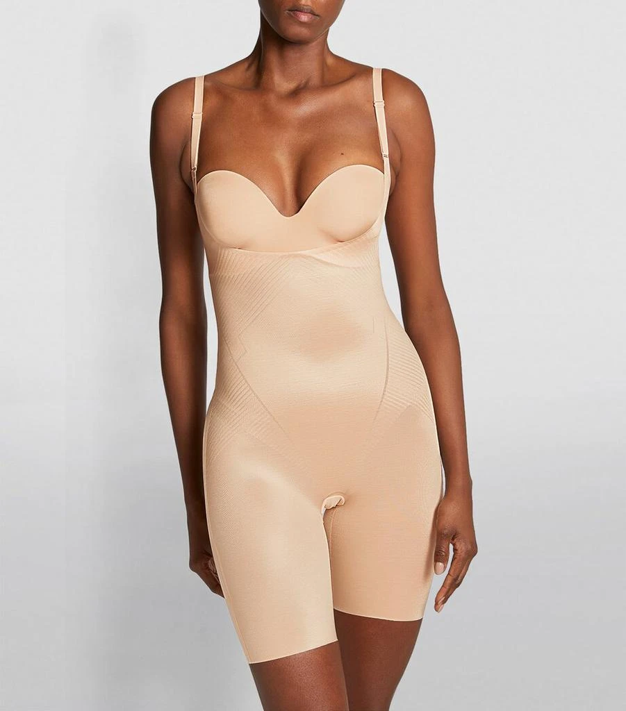 SPANX Open-Bust Mid-Thigh Bodysuit - Medium Control 4