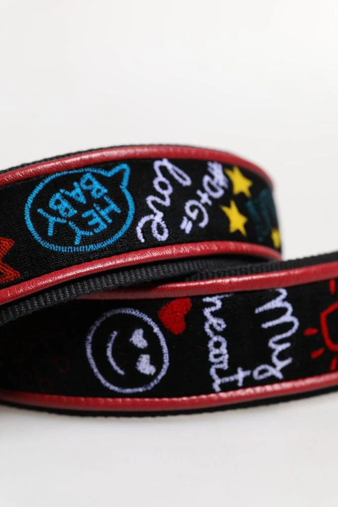 Dolce 
Gabbana Cotton Printed Women Bag Accessory Shoulder Women
s Strap 3