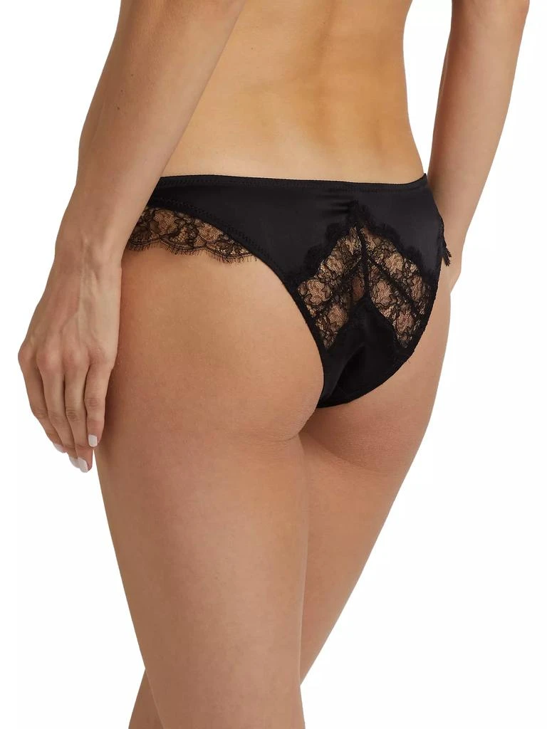 Kiki De Montparnasse Lace Inset Thong 4