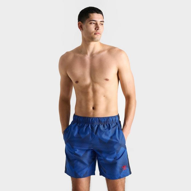 ADIDAS Men s adidas Originals Football Inspired Allover Print Swim Shorts Shorts BeyondStyle