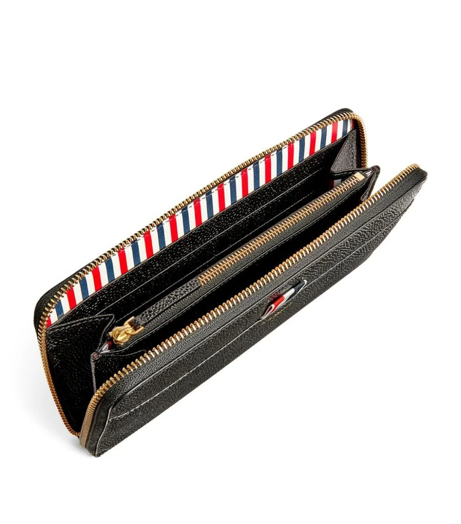 Thom Browne Leather Continental Zip Wallet 2