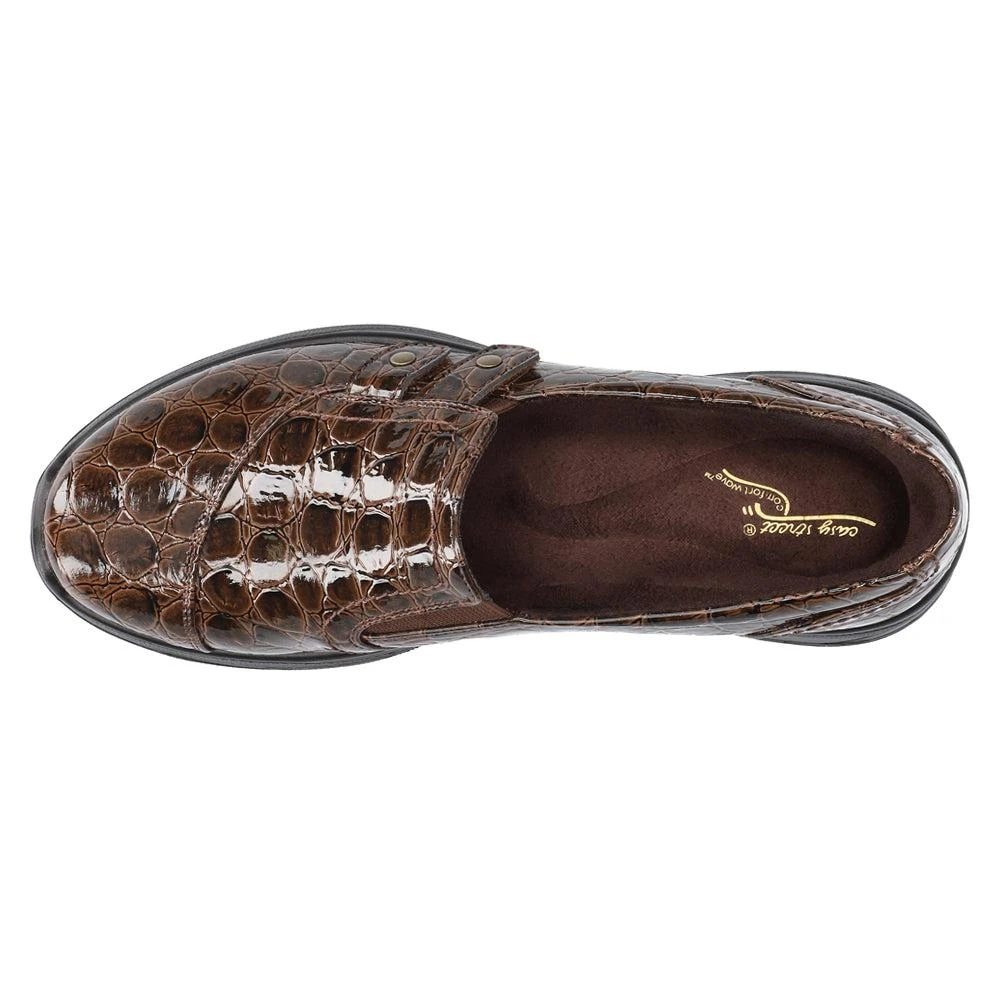 Easy Street Tune Croc Slip On Flats 4
