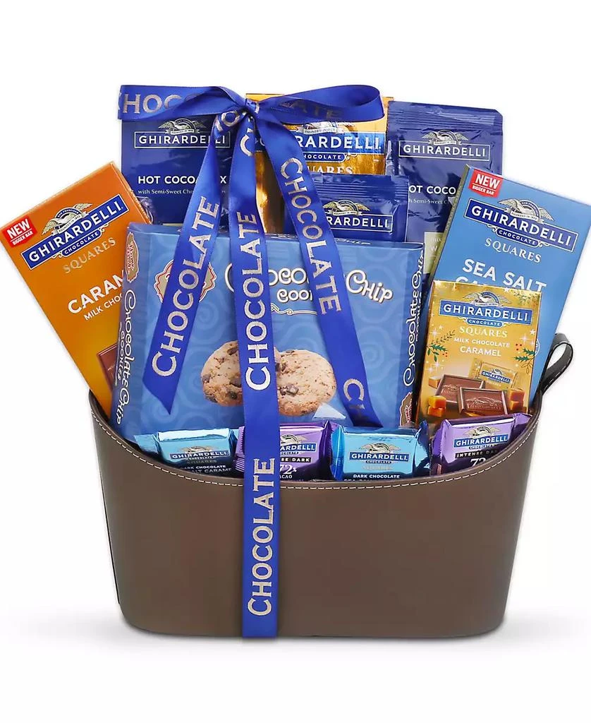 Alder Creek Gift Baskets Ghirardelli Chocolate Gift Basket 1