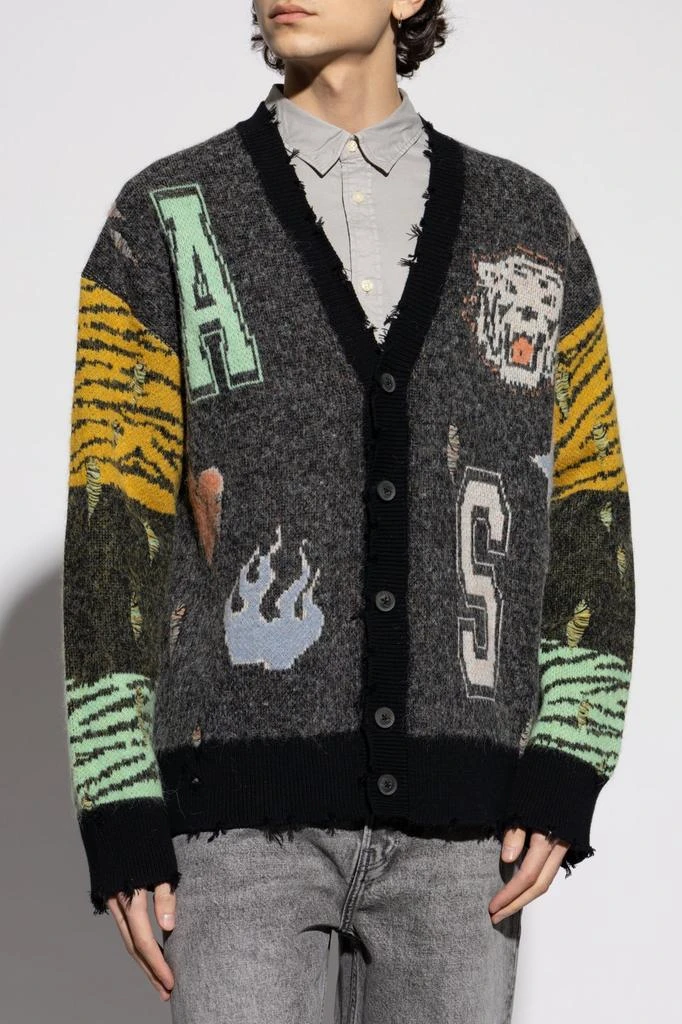 ALL SAINTS Allsaints Graphic Intarsia Knitwear 3
