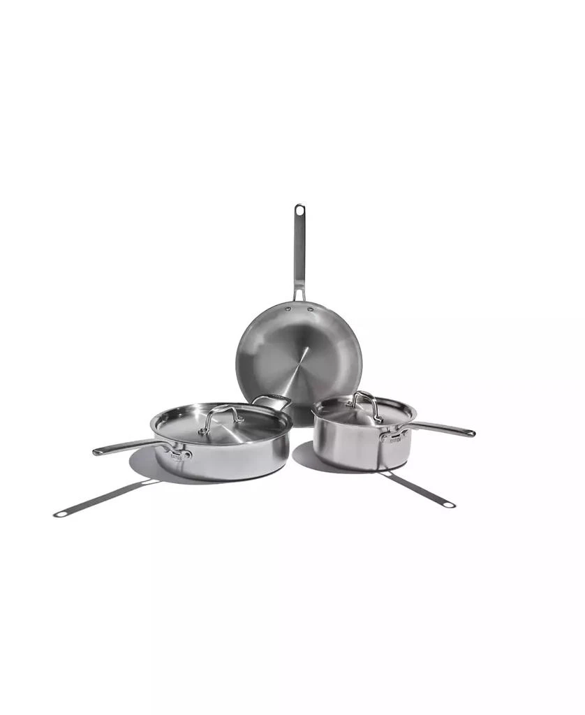 Heritage Steel X Eater 5-Ply Stainless Steel 5-Piece Essentials Set